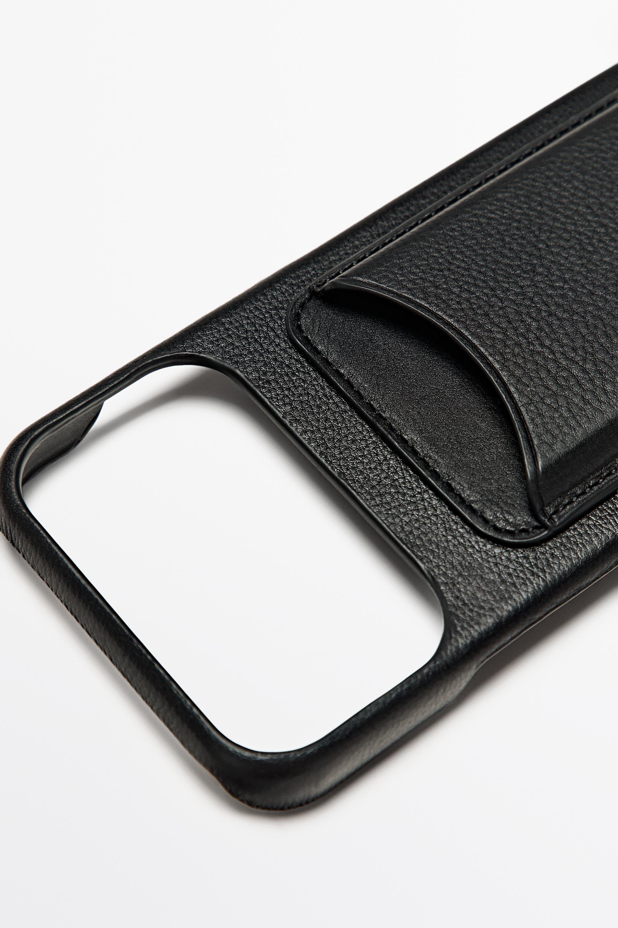Nappa leather iPhone 17 Pro Max case